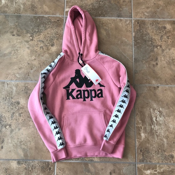 pink kappa sweater